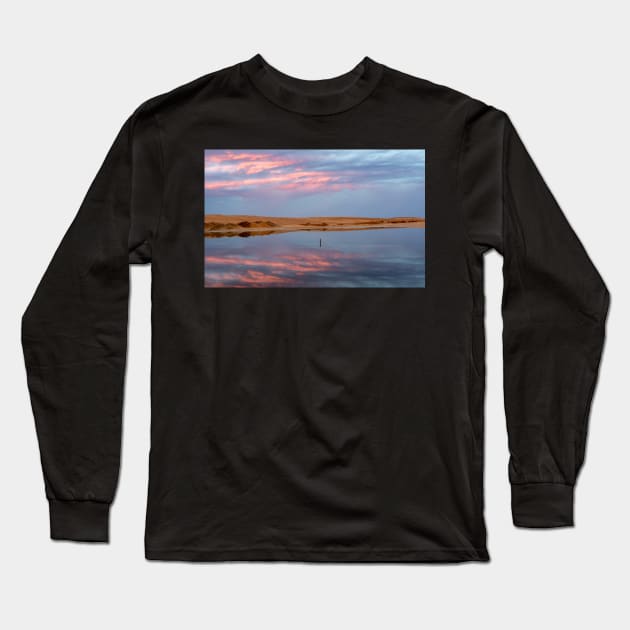 Sunset in Namibia. Long Sleeve T-Shirt by sma1050